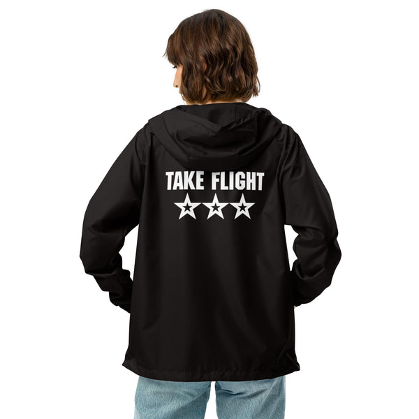 Unisex lightweight zip up windbreaker